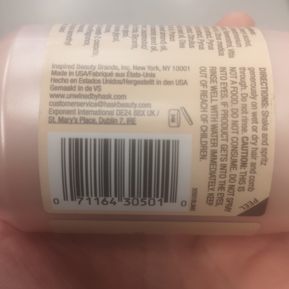 HASK UnWined 10-In-1 Conditioning and Shine Enhancing Hair Leave-In Treatment - Picture 5 of 5